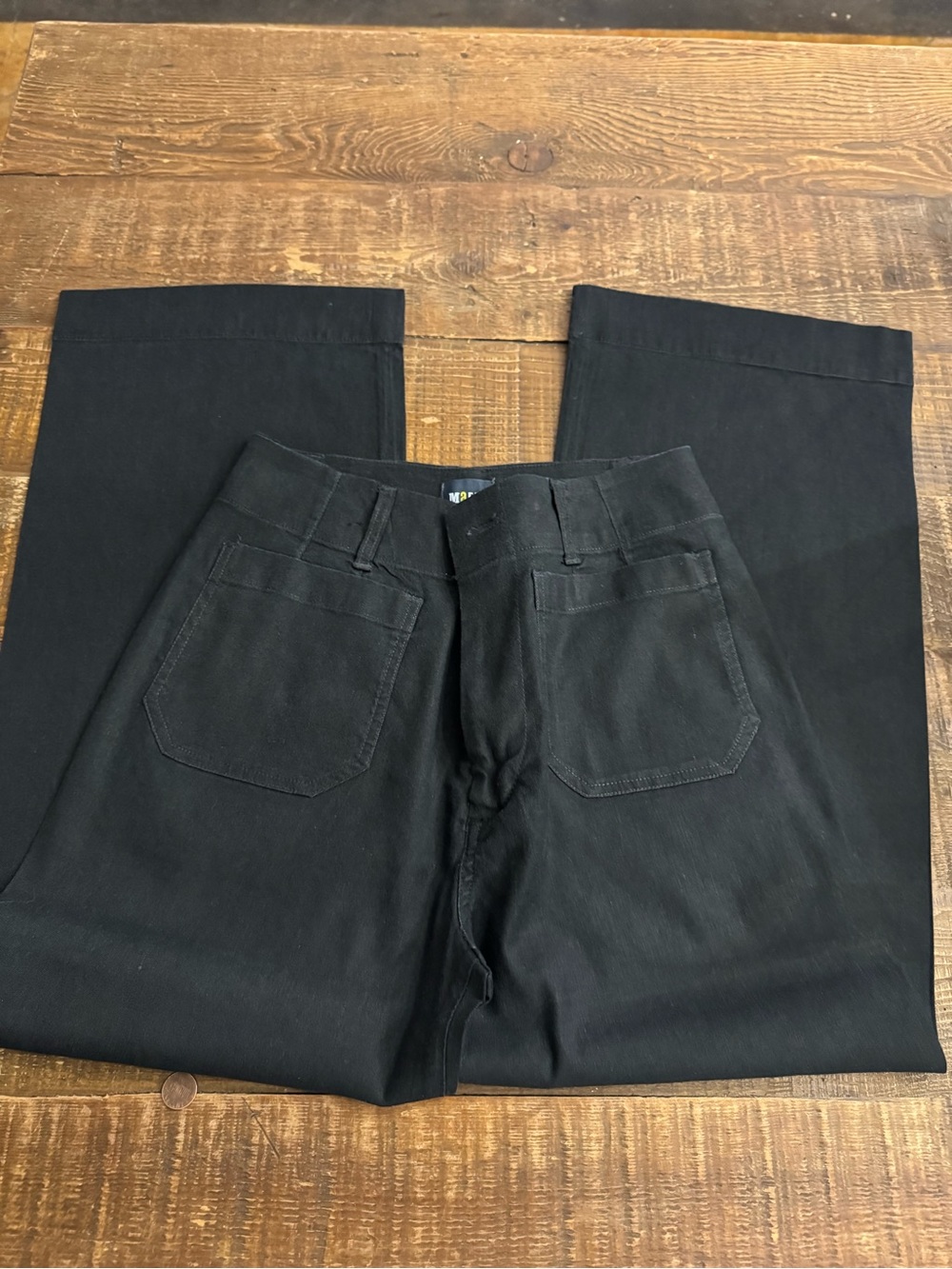 Maeve by Anthropologie Black Colette ankle pants Size 27 EUC